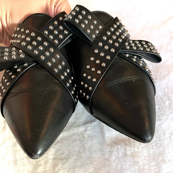 Steve Madden Vander Studs Mules Pointed Toe 7 - Picture 5 of 8